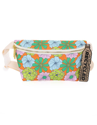 Fanny Pack: Recycled RPET | Floral Orange