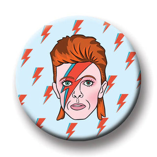 The Found - Bowie Round Magnet