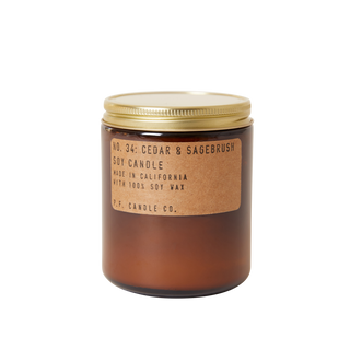 P.F. Candle Co. - Cedar & Sagebrush - 7.2 oz Standard Soy Candle