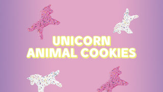 Frosted Unicorn Animal Cookies Recipe!