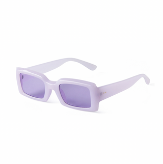 Y2K 90s Purple Rectangle Sunglasses