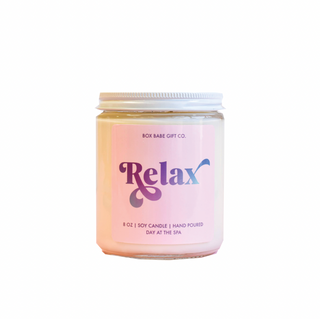 Box Babe Gift Co. - Relax Candle | Self-Care Collection