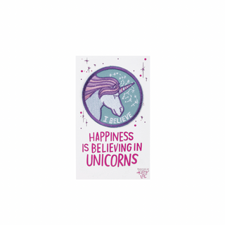 Patch - Happiness Is Believing In Unicorns
