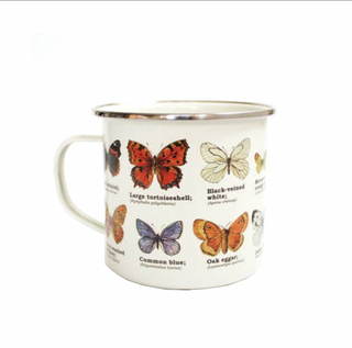 Gift Republic - Butterflies Enamel Mug