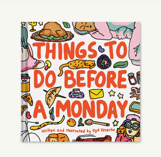 Things to Do Before a Monday Book