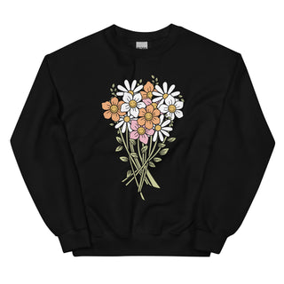 Groovy Flowers Unisex Sweatshirt