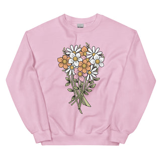 Groovy Flowers Unisex Sweatshirt
