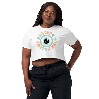 Protect Your Energy Women’s Crop Top T-Shirt