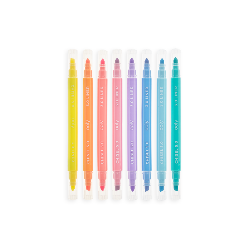 OOLY - Pastel Liner Double Ended Markers – Quirky Crate