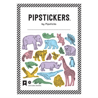 Pipsticks - Fuzzy Global Treasures Stickers