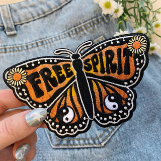 Wildflower + Co. - Patch - Butterfly Collection - Free Spirit Butterfly