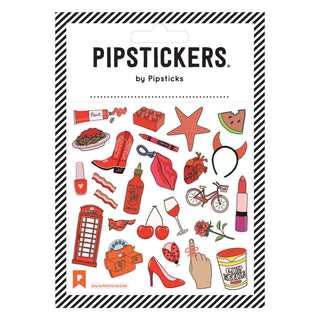 Pipsticks Stickers- Gettin’ RED-dy