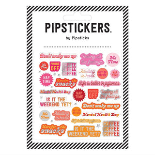 Pipsticks - Take A Break Stickers