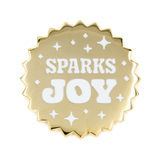 These Are Things - Sparks Joy Enamel Pin