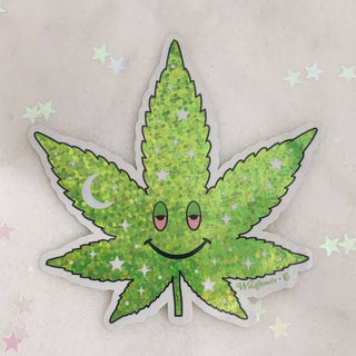 Wildflower + Co. - Cosmic Stoner Weed Sticker