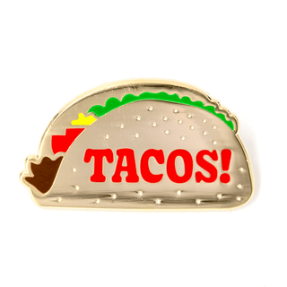 These Are Things - Tacos Enamel Pin