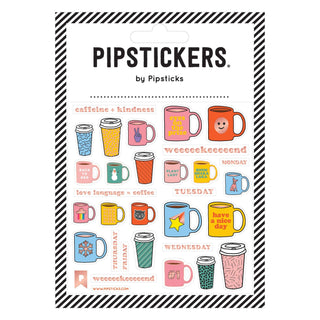Pipsticks Stickers- Daily Coffee