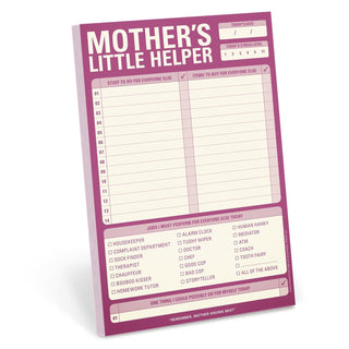 Mother’s Little Helper Notepad Stationery
