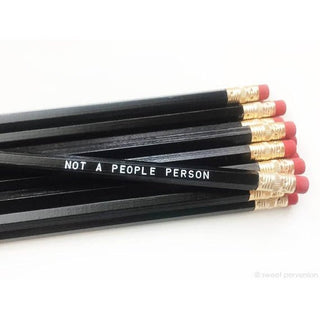 Not a People Person Pencil Set