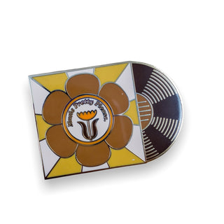 Quirky Pins: Music Pretty Please Vinyl Record Enamel Pin