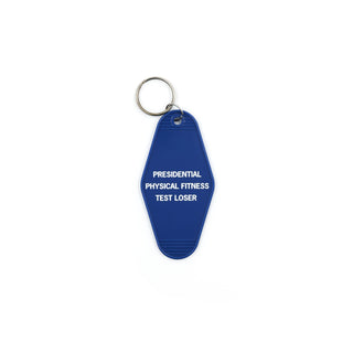 Presidential Physical Fitness Test Loser Motel Style Keychain