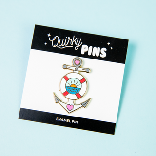 Quirky Pins: Anchor Enamel Pin