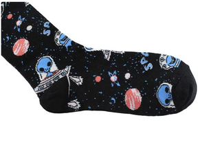 Spaced Out Alien Socks