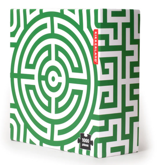 Kikkerland 1000 Piece Labyrinth Puzzle