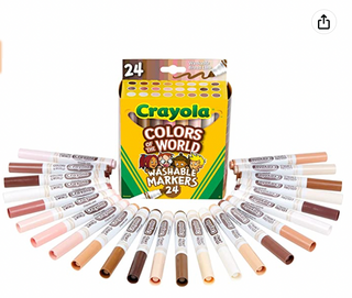 Crayola Colors of The World Markers- 24 Count
