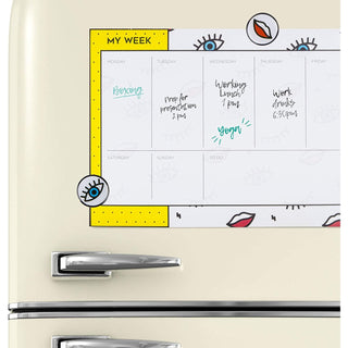 Wink Weekly Planner &  2 Magnets Notepad