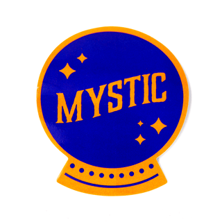 These Are Things - Mystic Crystal Ball Vinyl Sticker