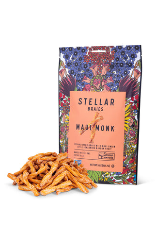 Stellar Snacks - Stellar Pretzel Braids - Maui Monk