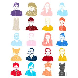 Wes Anderson Print
