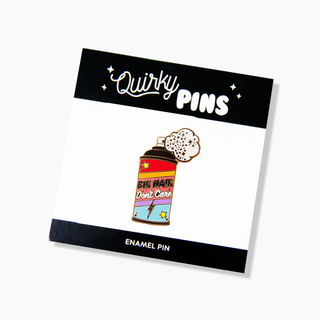 Quirky Pins: Big Hair Don't Care Enamel Pin