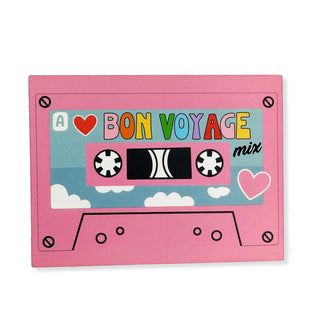 Bon Voyage Mix Tape Sticker