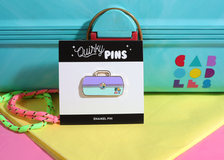 Quirky Pins:Caboodle Slay Enamel Pin