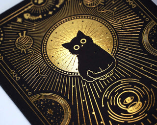 Compoco - Good Luck Cat Greeting Card
