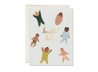 Red Cap Cards - Beautiful Baby