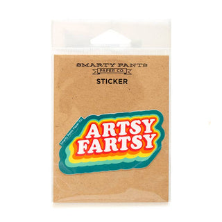 Smarty Pants Paper - Artsy Farsty Sticker