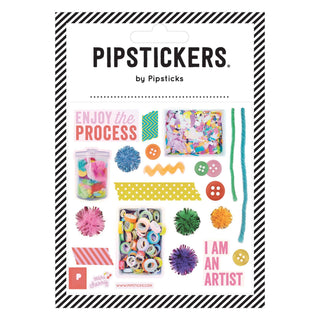 Pipsticks Stickers- Enjoy The Process by Meri Cherry