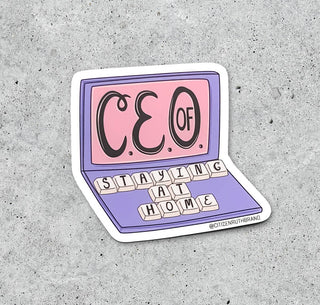 Citizen Ruth - CEO of staying at home sticker