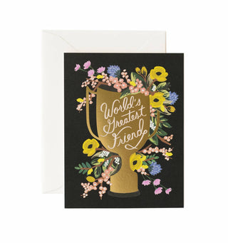 Rifle Paper Co.: WORLD'S GREATEST FRIEND CARD
